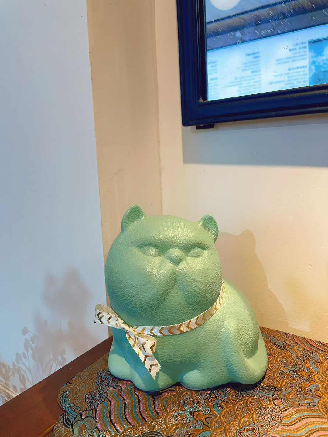 Coffee Cat-Kenting Blue