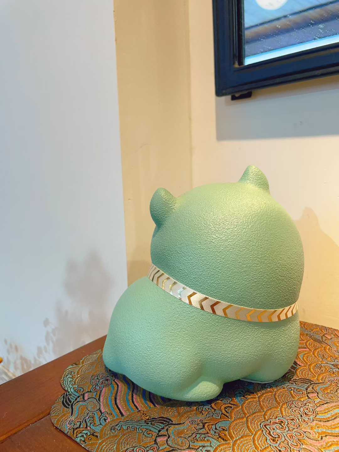 Coffee Cat-Kenting Blue