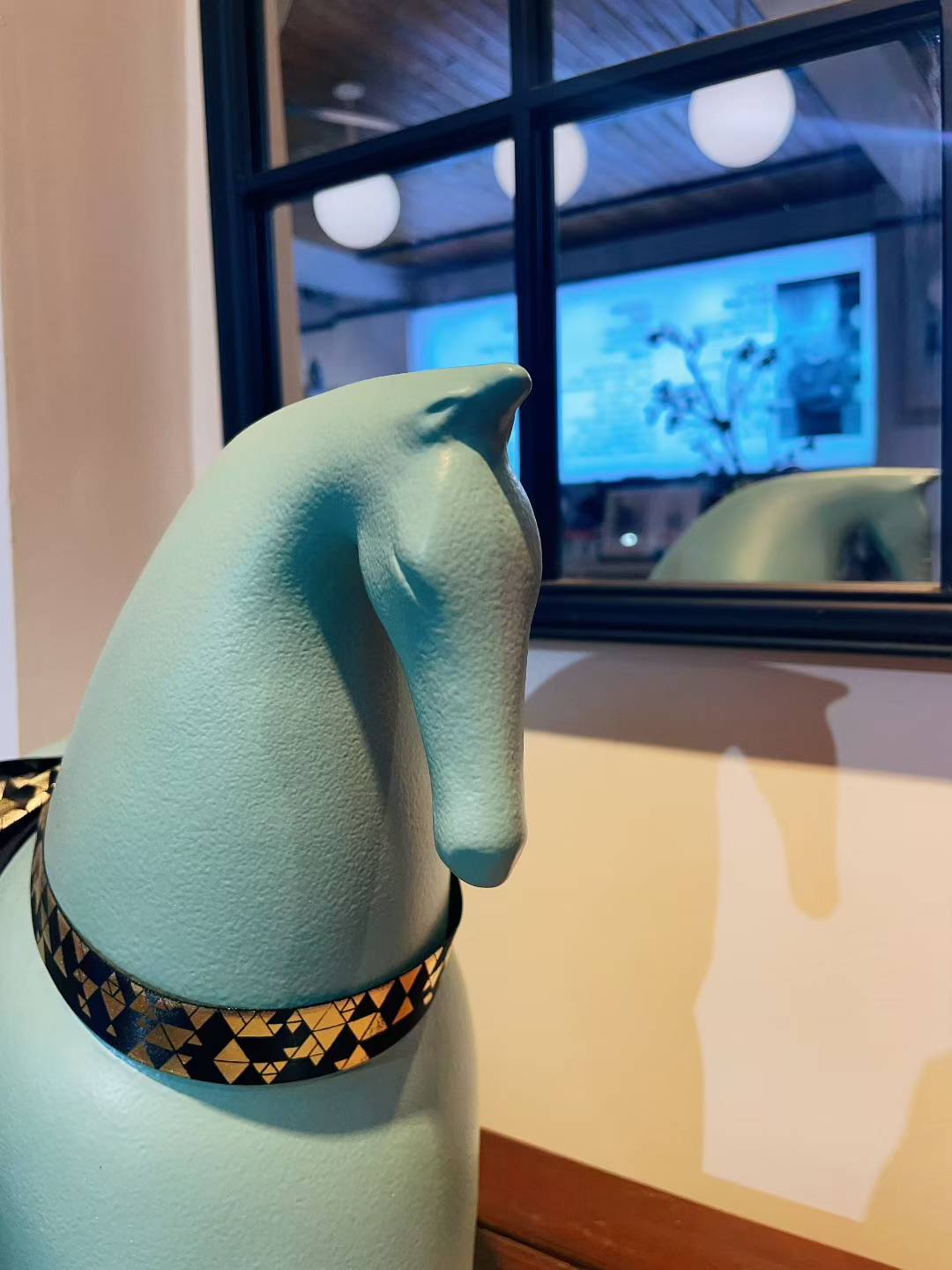 Dancing Horse-Tiffany Blue