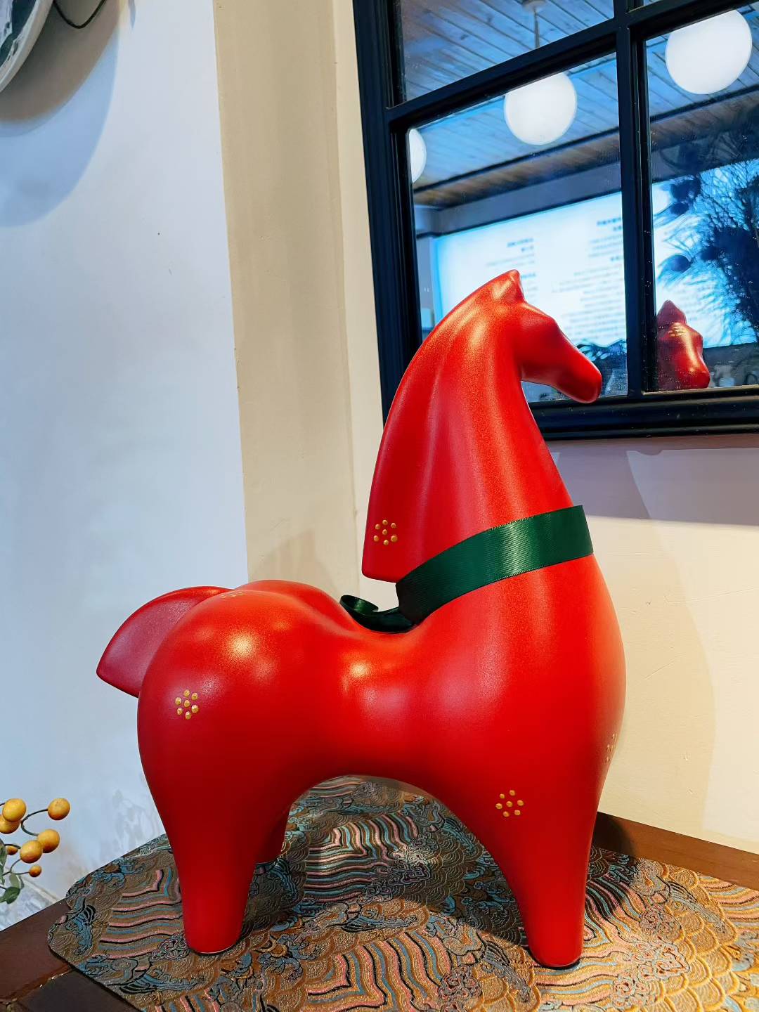 Dayuan Horse-Chinese Red