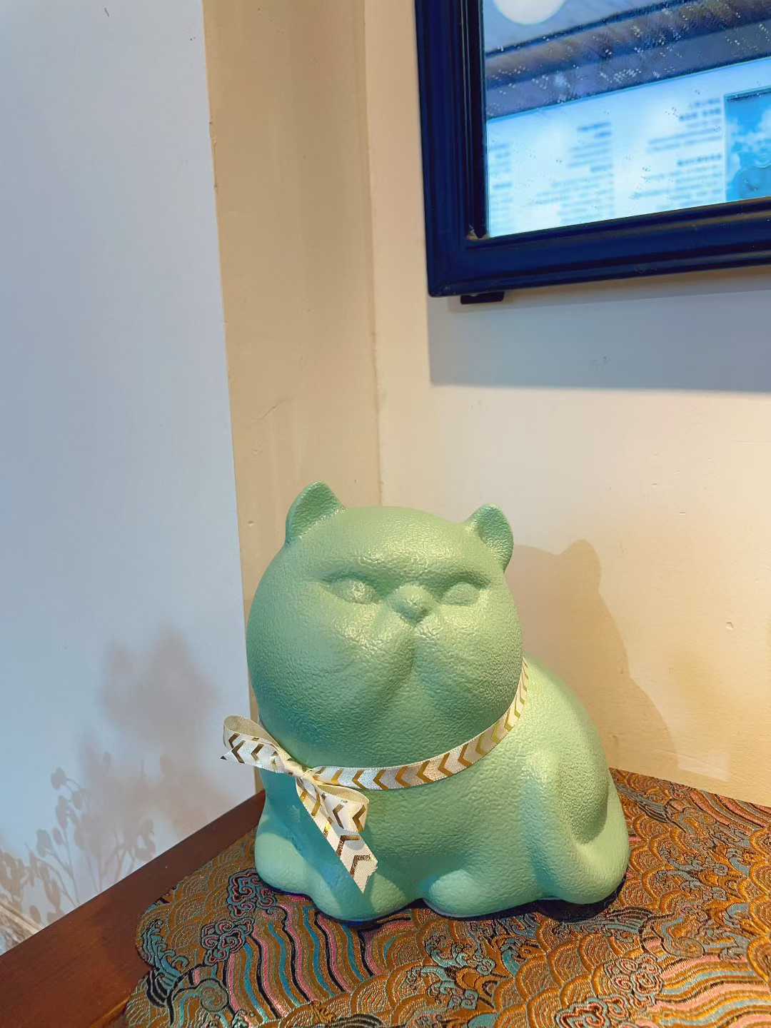 Coffee Cat-Kenting Blue