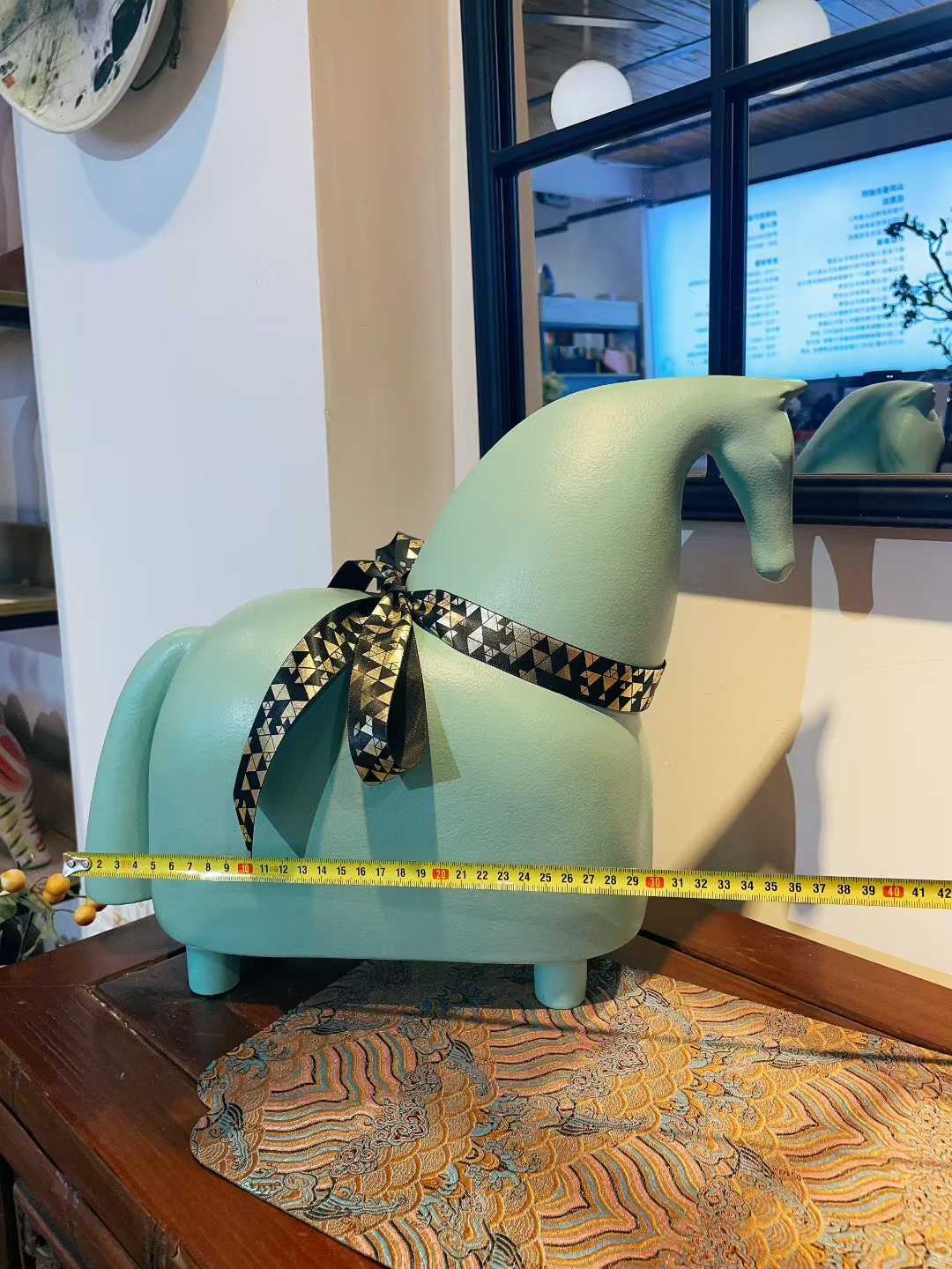 Dancing Horse-Tiffany Blue