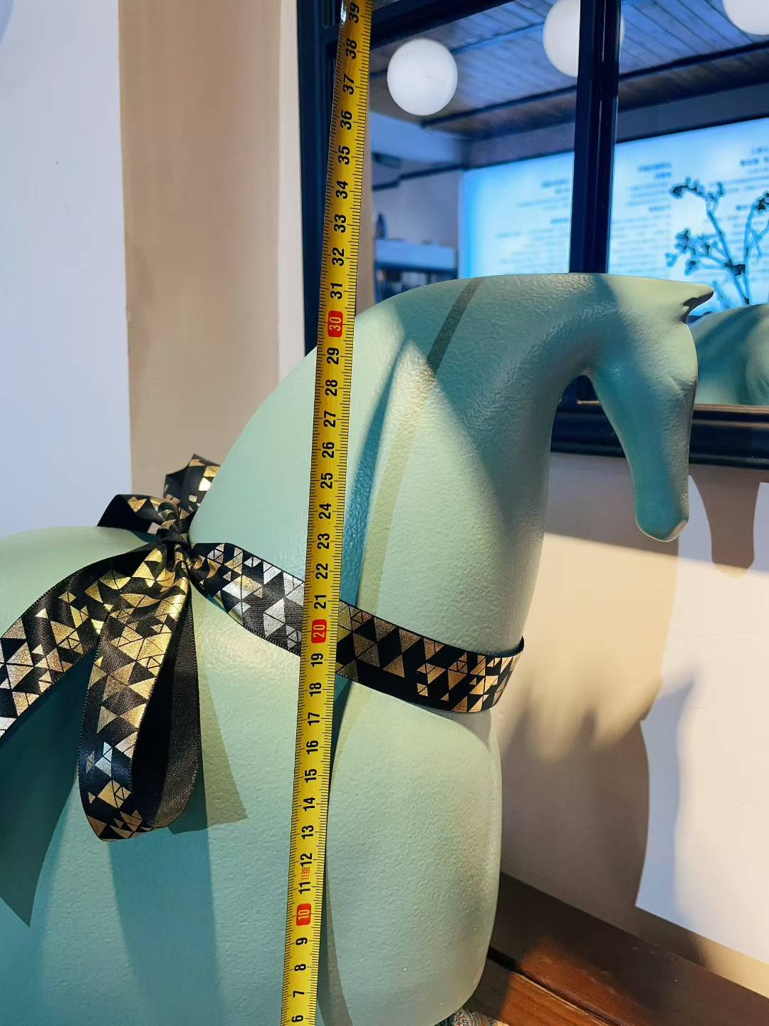 Dancing Horse-Tiffany Blue